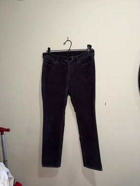 Ann Taylor Deep Plum Corduroy Pants